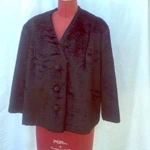 Crop black dinner jacket